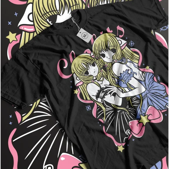 Chobits Chi T-Shirt apanese sumomo Hibiya Girl Kawaii Anime Gift Shirt All Size