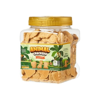 ChocZero Animal Crackers Cinnamon Cookies, Gluten Free, Keto Friendly, 12 oz