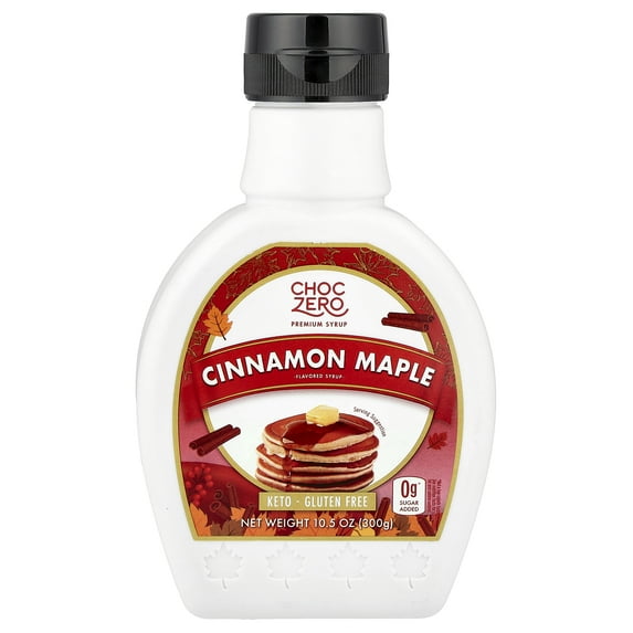ChocZero Cinnamon Maple Syrup , 10.5 oz (300 g)
