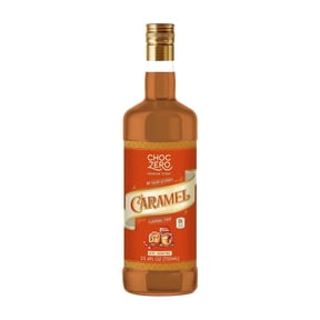 ChocZero Sugar Free Caramel Coffee Syrup, Keto, Low Carb, 25.4 fl oz Bottle
