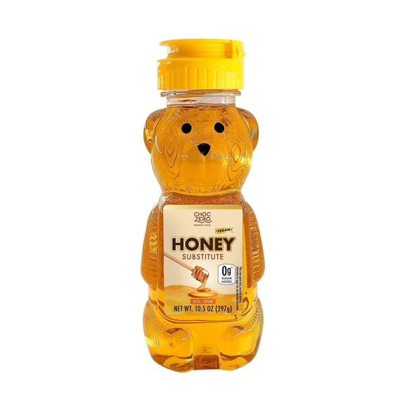 ChocZero Sugar Free Honey Substitute, Keto, Low Carb, Vegan, 10.5 oz Squeeze Bottle