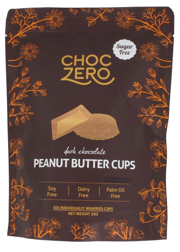 ChocZero Peanut Butter Cups Dark Chocolate 6 Cup(s)