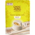 thumbnail image 1 of ChocZero, White Chocolate Peanut Butter Cups, 3 oz Pack of 2, 1 of 2