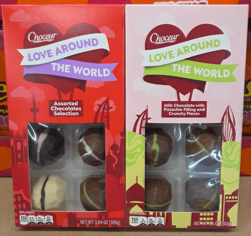 Choceur Love Around the World Assorted Chocolates Selection