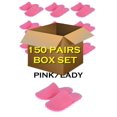 thumbnail image 1 of Chochili 150 Pairs Pink Fabric Packed Disposable Color Hotel Slippers for Airbnb Spa Salon Party Wedding Guests - US Men Women Size 7-8, 1 of 5