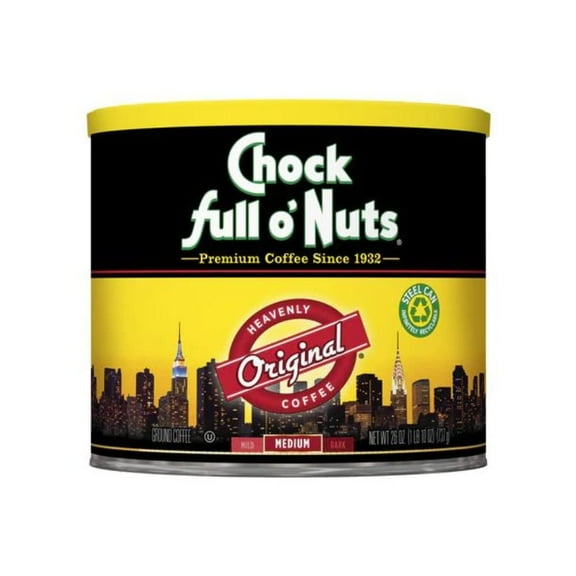 Chock Full O, Nuts Coffee, Original 26 Ounce (Pack Of 2)