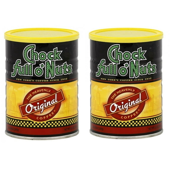 Chock Full O' Nuts Original Ground Coffee 11.3 oz (2 Pack)