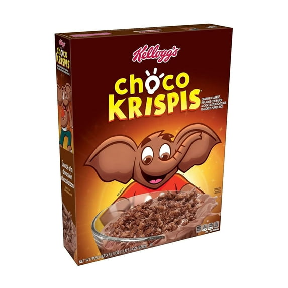 Choco Krispis Cereal Mexican Edition 2 Pack (690g / 24oz) very chocolaty 2 box of puffed rice chocolate flavored cocoa