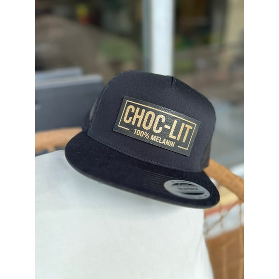 Choco-Lit 100% Melanin Trucker Hat, Black Girl Magic Hat
