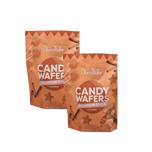 Choco Maker Candy Wafers, Pumpkin Spice-2 pack
