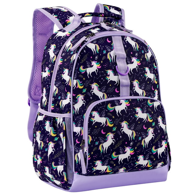 Choco Mocha Unicorn Backpack for Girls Backpack Elementary School