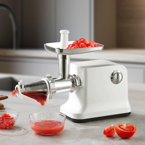 Choco Moon 12 LBS/Min Fast Tomato Press 800W Sauce Extractor Home Kitchen Machine with Auto Clean Feature