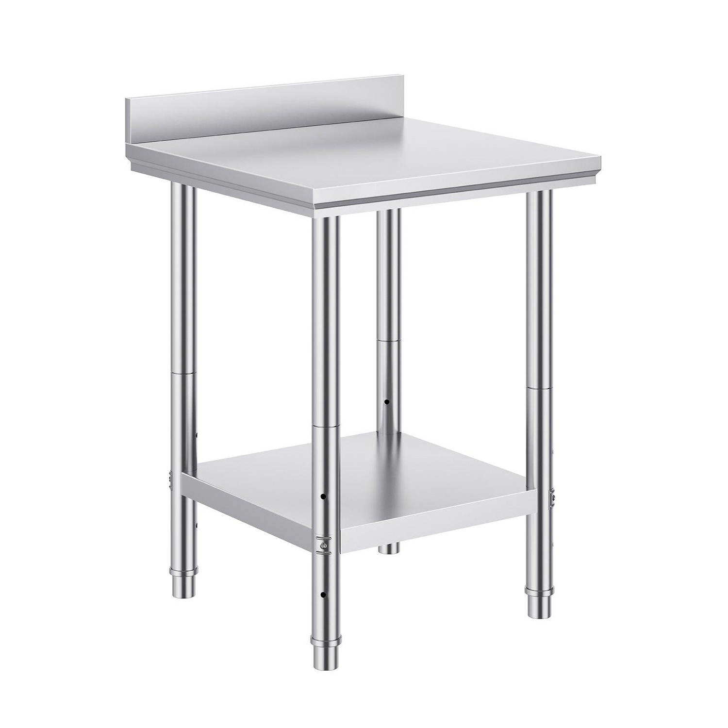 Choco Moon 24"x24" Commercial Stainless Steel Work Table, Kitchen ...