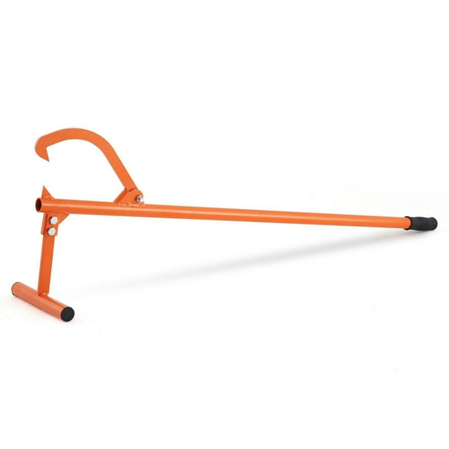 Choco Moon Heavy Duty Log Lifter, 48" Metal Handle for Large Logs, Max 15" Diameter, Ideal for Logging and Lumberjacks