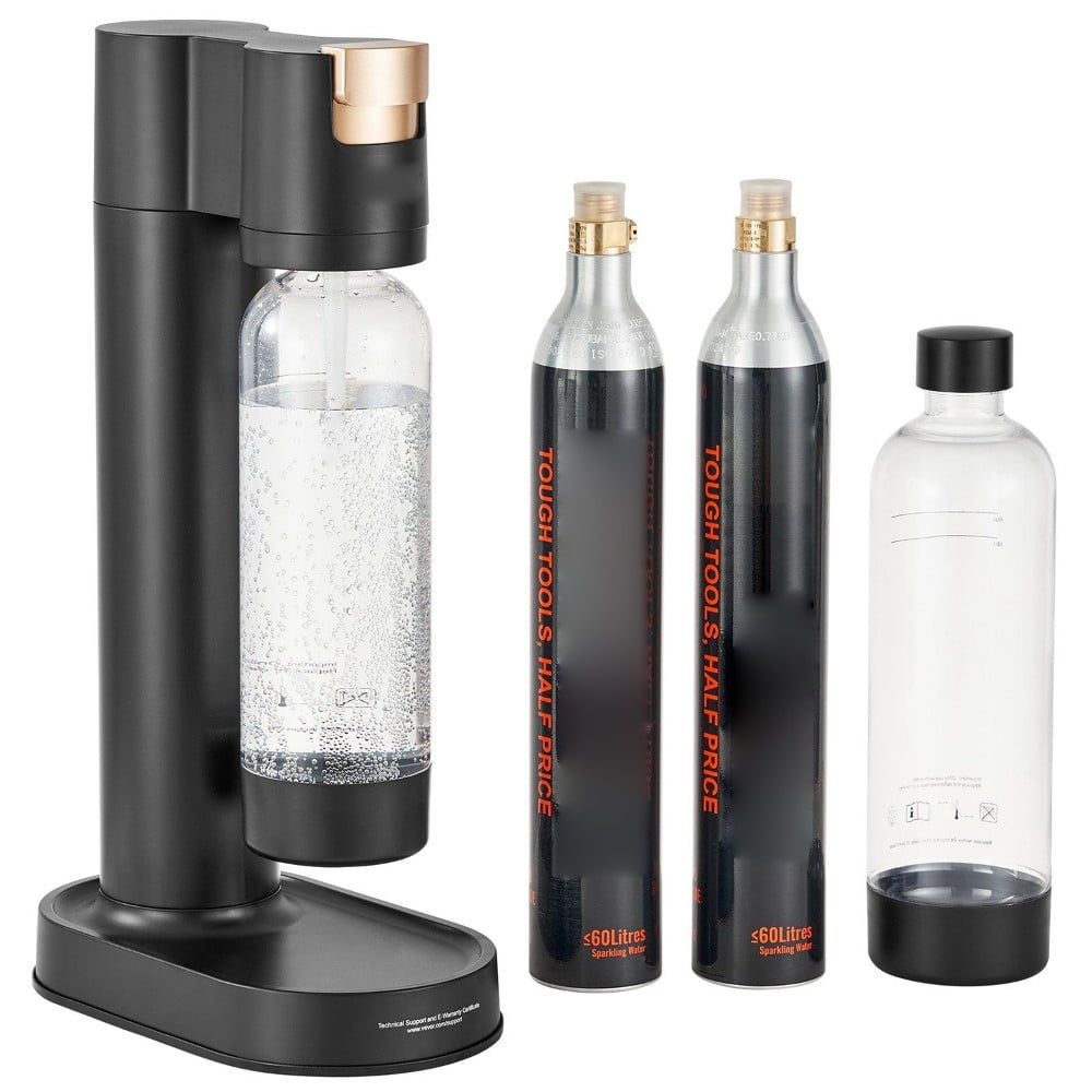 Choco Moon Home Carbonation Expert SodaBlast Pro Seltzer Maker, 2 Leakproof  1L Bottles, 2 CO2 Tanks, Fits 60L Cylinder, Easy Soda Making System -  Walmart.com