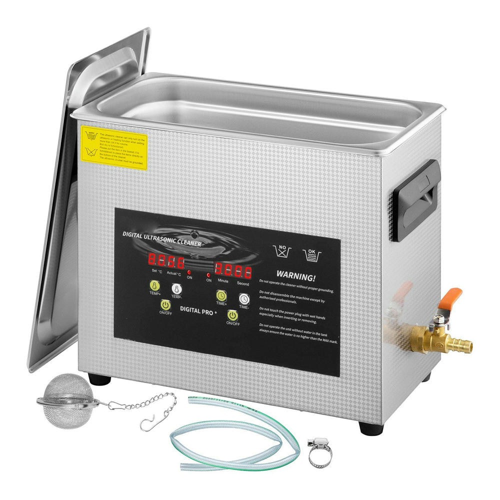 Choco Moon Powerful 400W Heater, 180W Ultrasonic, 6L Digital Lab ...