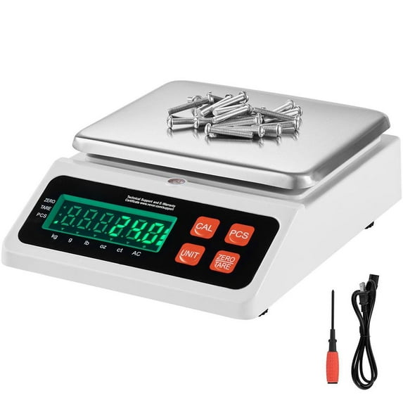 Choco Moon Precision Scale, 10kg Capacity, Parts & Coin Digital Gram Scale, Multi-Unit Conversion, LED Display, Perfect for Inventory, Kitchen, Jewelry, Home & Office Use