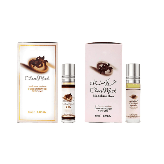 Choco Musk by Al-Rehab for Unisex - 0.2 oz Concentrated Perfume Oil Rollerball (Mini)