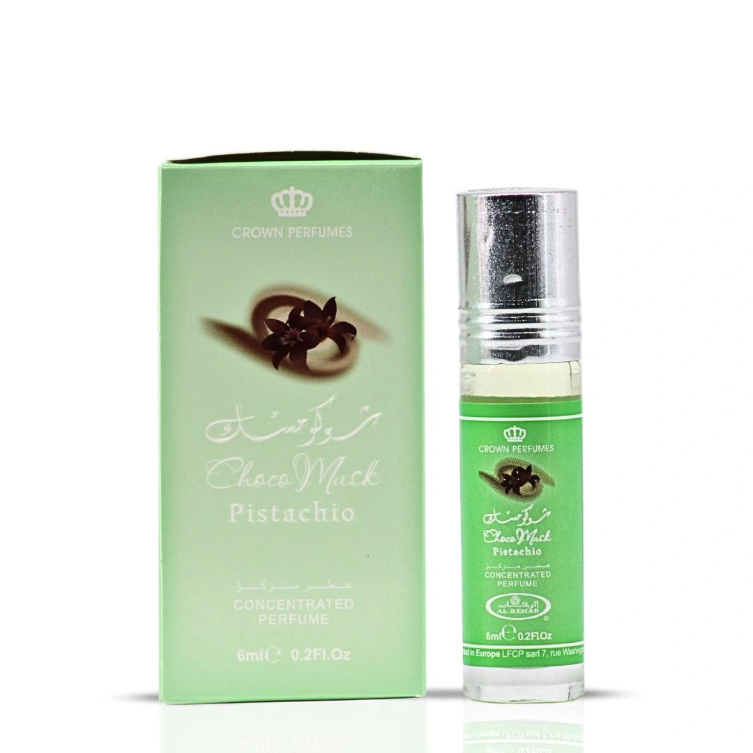 Choco Musk Pistachio Perfume Oil CPO 6ML 0 2 OZ By Al Rehab A Nutty Choco Musk Pistachio Perfume Oil CPO 6ML 0 2 OZ By Al Rehab A Nutty