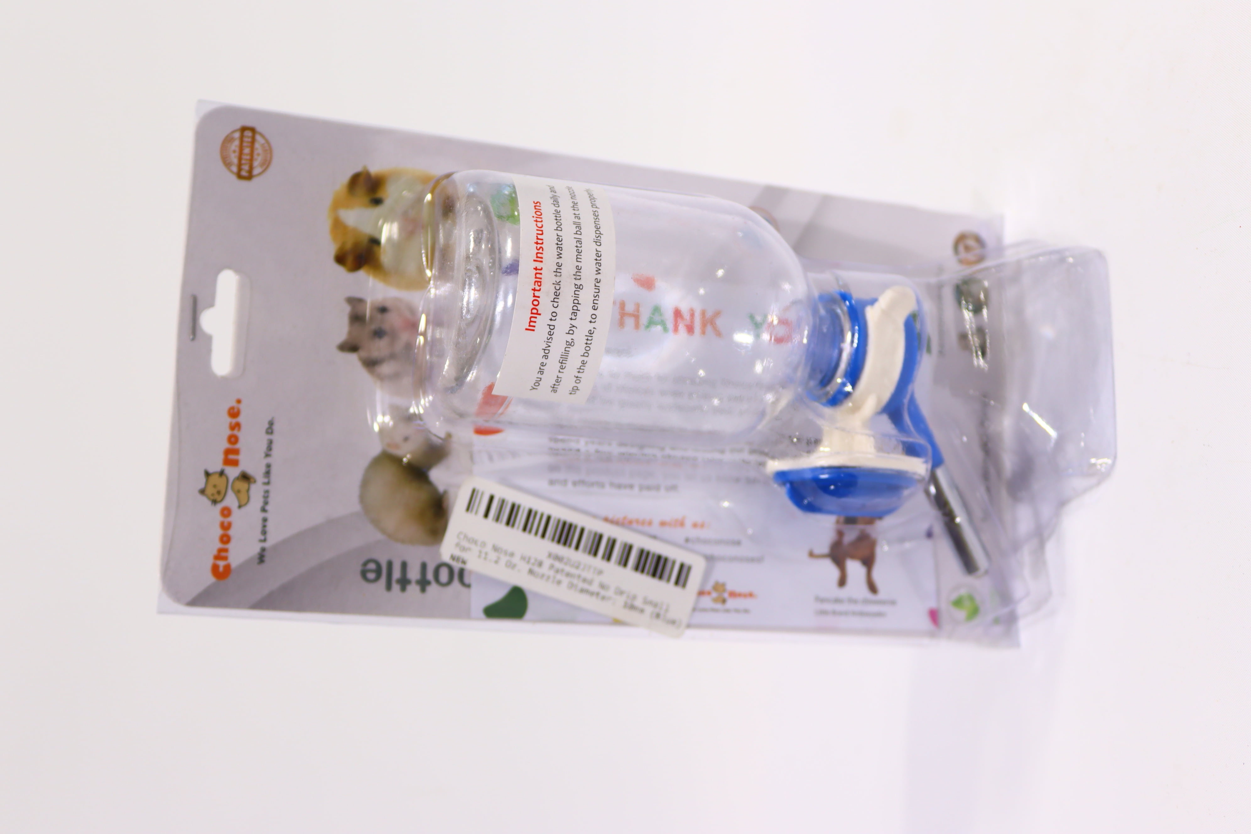 Choco nose water bottle cheap
