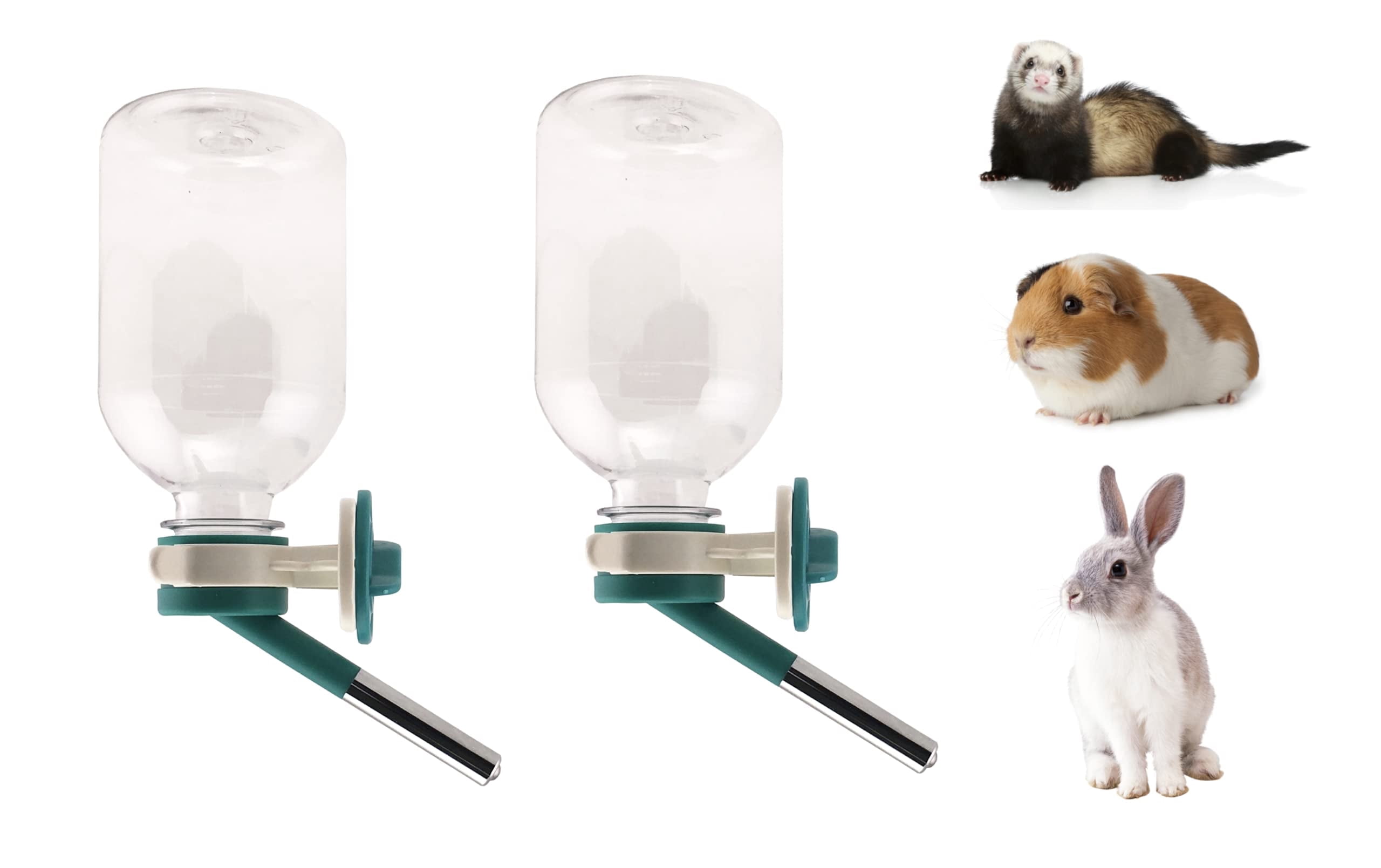 Choco Nose Patented No-Drip Water Bottle/Feeder for Guinea Pigs ...