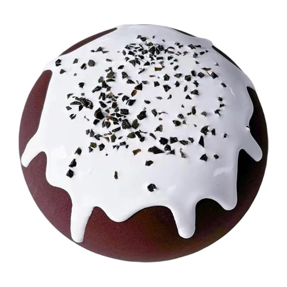 Choco Squishies Featuring Jumbo Dumpling Design – Large Kawaii Slow Rebound Squeeze for Dramatic Hand Relief, Gag Gifts and Office Stress Management,White