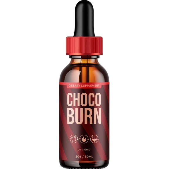 ChocoBurn Liquid Drops  Choco Burn Natural Blend Daily Health Support, 1 Pack, 1 Month Supply