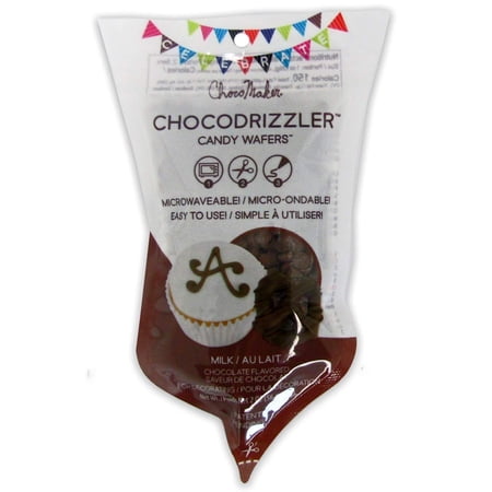 ChocoMaker ChocoDrizzler Candy Wafers Light Brown - Milk Chocolate
