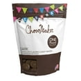 Dark Chocolate Flavored Candy Wafers, 16 oz Standup Pouch