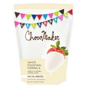 ChocoMaker White Vanilla Fondue Dipping Chocolate, Gluten and Wheat Free, Contains Milk and Soy. May Contain Trace amounts of Peanuts, 2 lb, 32 oz