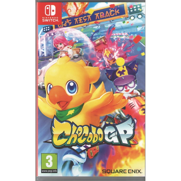 Chocobo GP: Multiplayer Racing Game for Nintendo Switch, Region