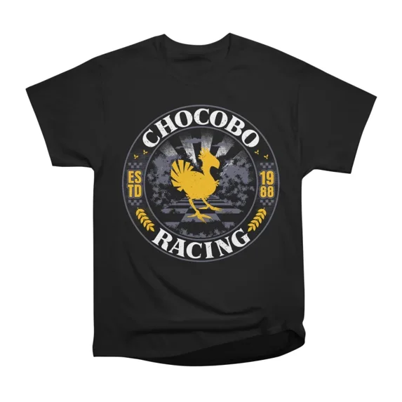 Chocobo Racing T-Shirt Tee Gift For Him Merch For Her Apparel For Friend