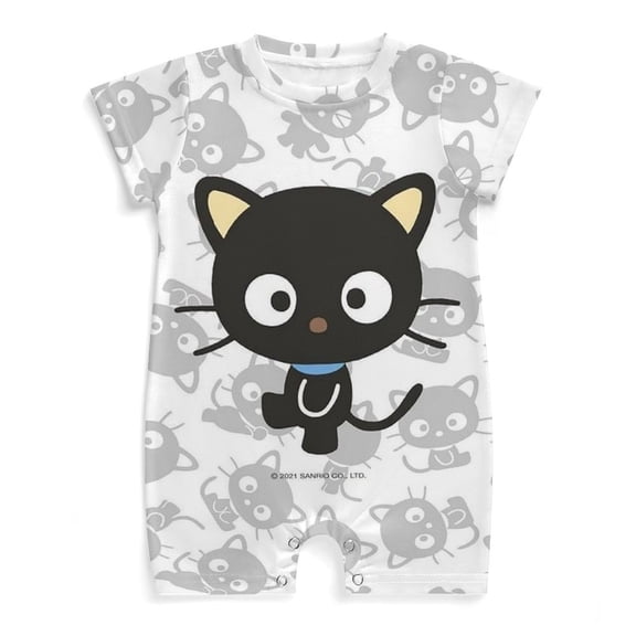 Chococat Baby Boy Girl Romper Short Sleeve Cotton Bodysuit Outfits Jumpsuit Summer One Piece Clothes