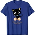 thumbnail image 1 of Chococat Bicycle DTG Print Unisex T-Shirt,Royal Blue Color,Size 2T, 1 of 5