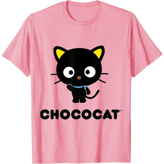 Chococat Character Greeting DTG Print Unisex T-Shirt