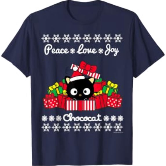 Chococat Christmas Holiday Graphic T-Shirt - Walmart.com