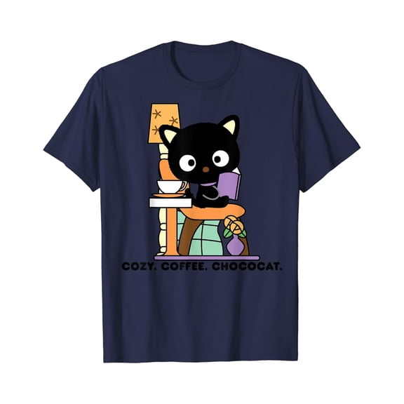 Chococat Cozy Coffee Cafe T-Shirt