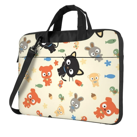 Chococat Laptop Bag, 13 inch Computer Bag Messenger Shoulder Bag Carrying Case for Laptop or Tablet