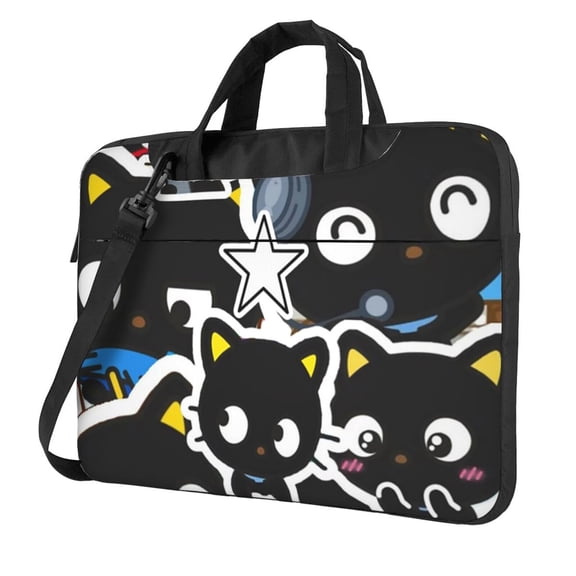 Chococat Laptop Bag, 13 inch Computer Bag Messenger Shoulder Bag Carrying Case for Laptop or Tablet