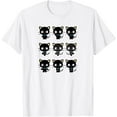 thumbnail image 1 of Chococat Many Expressions Cute DTG Print Unisex T-Shirt, 1 of 5