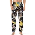 thumbnail image 1 of Chococat Men's Pajama Pants Soft Sleepwear Loung Pants for Men Pj Bottoms with Pockets, 1 of 7