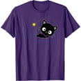 thumbnail image 1 of Chococat Shooting Star DTG Print Unisex T-Shirt,Purple Color,Size 3T, 1 of 5