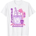 thumbnail image 1 of Chococat Strawberry Milk DTG Print Unisex T-Shirt, 1 of 5