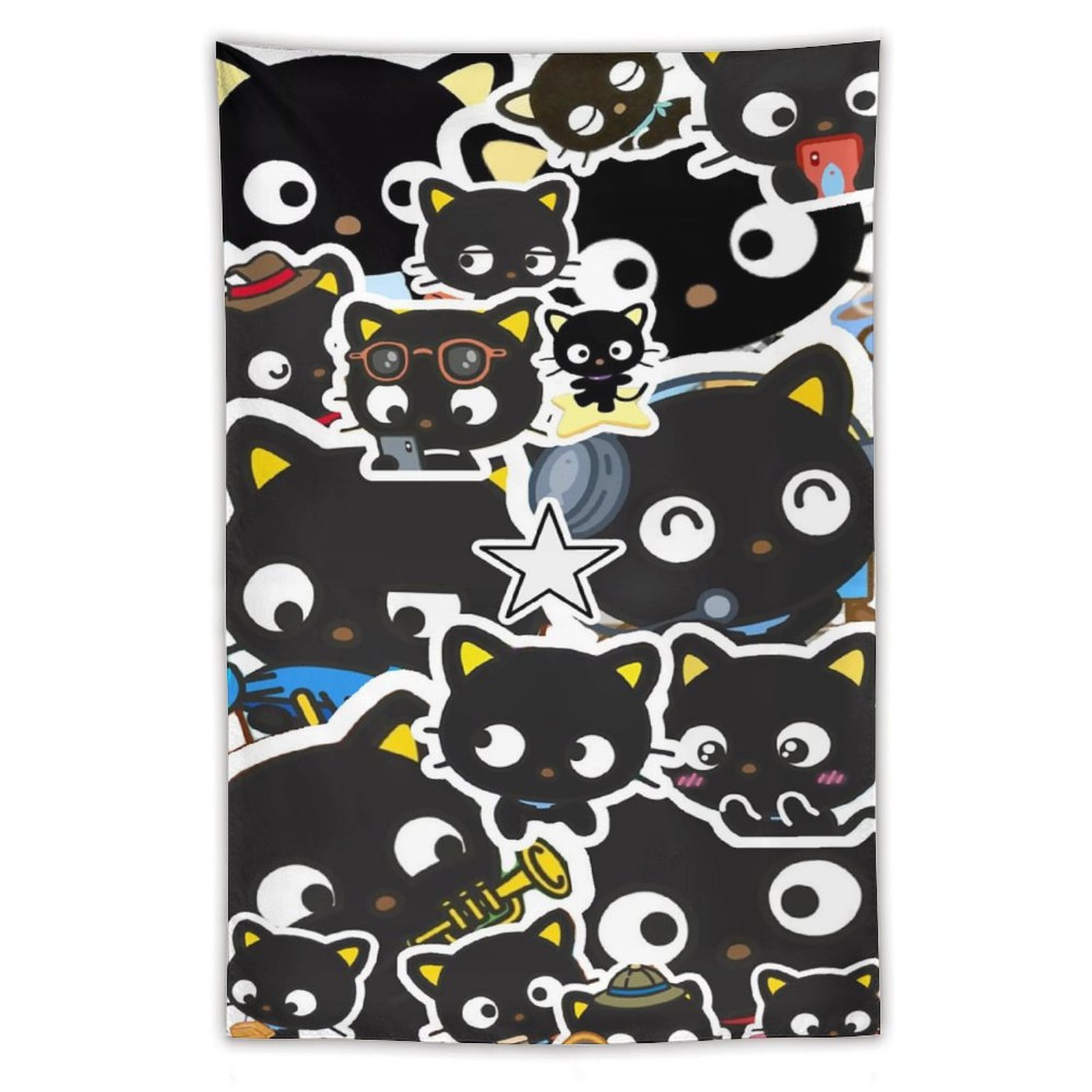 Chococat Tapestry Wall Hanging Wall Art Decor Wall Tapestry for Living ...