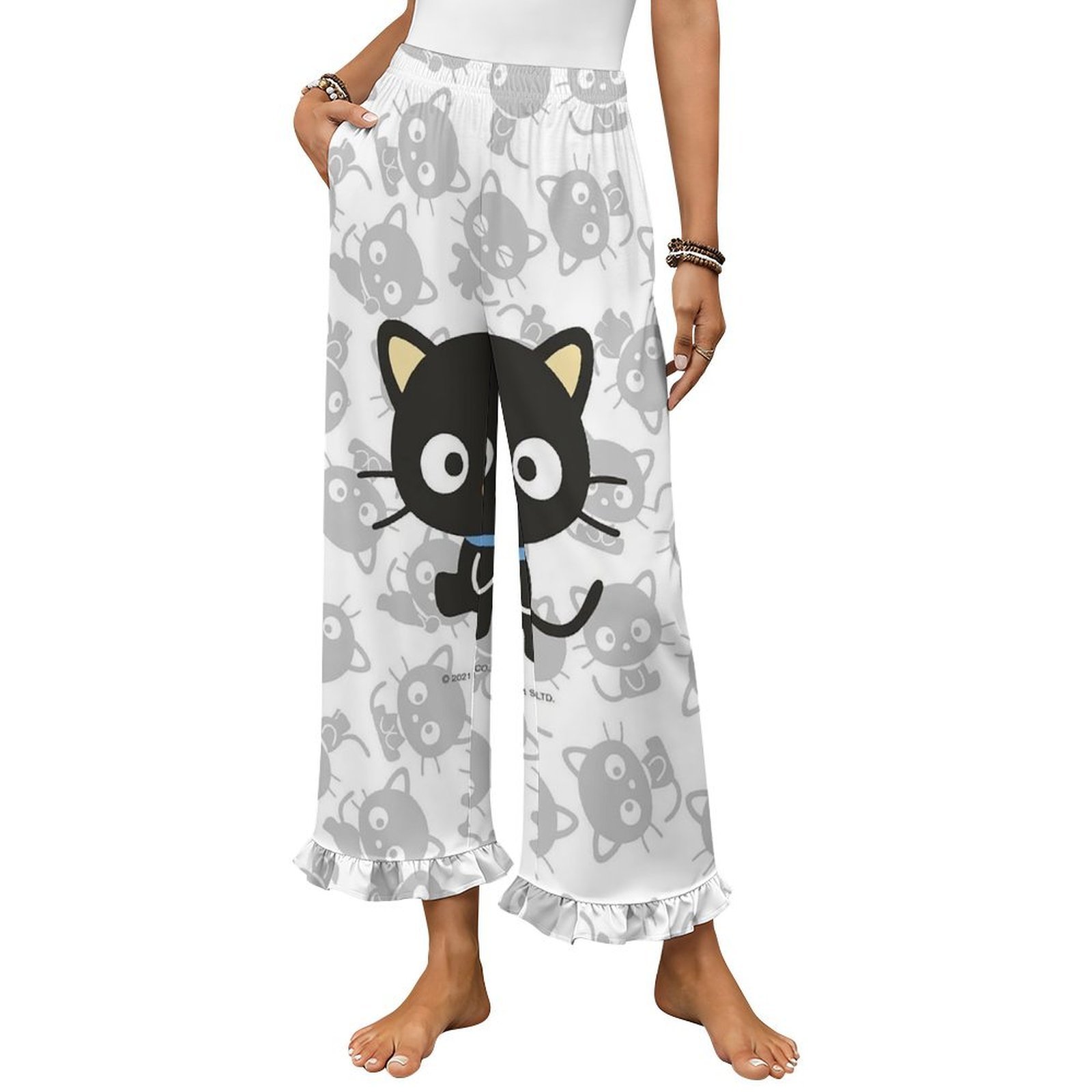 Chococat Women Pajama Pants Comfy Pj Bottoms Soft Printed Lounge Pant ...