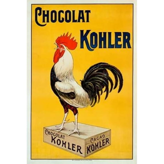 Chocolat Kohler Poster Print by Unknown (12 x 18)
