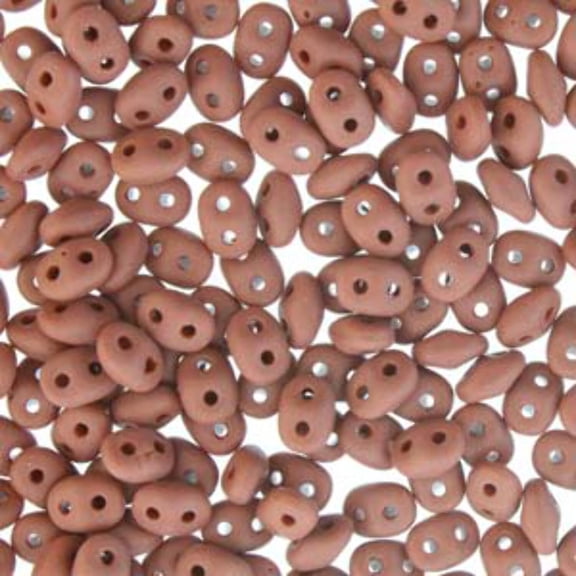 Chocolat Matte Superduo Beads DU0513600-84110-TB