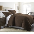 thumbnail image 1 of Chocolate 3 Piece Duvet Cover Set Full/Queen, by Simply Soft, 1 of 5