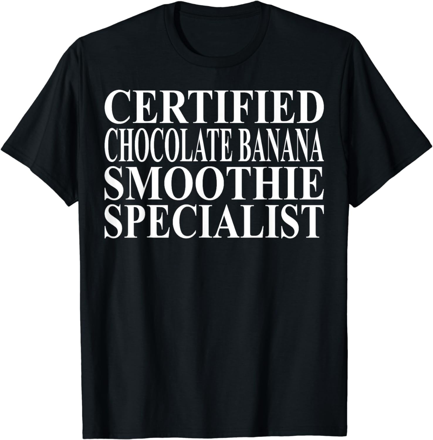 Chocolate Banana Smoothie Apparel | Great Smoothies Design T-Shirt ...