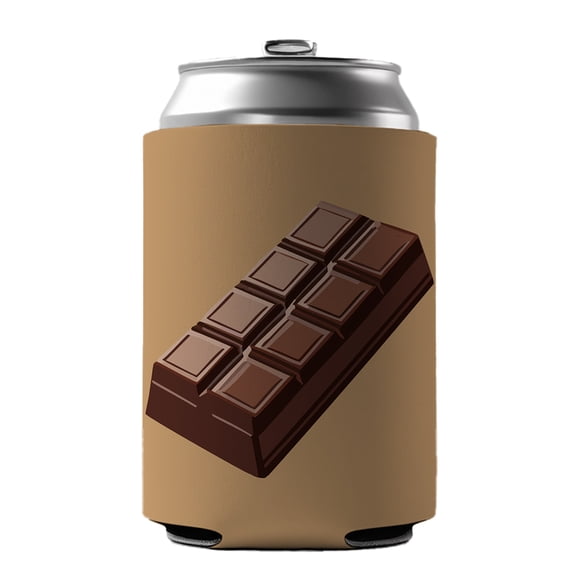 Chocolate Bar Candy Drink Beer Soda Insulated Sleeve Holder Can Cooler Hugger